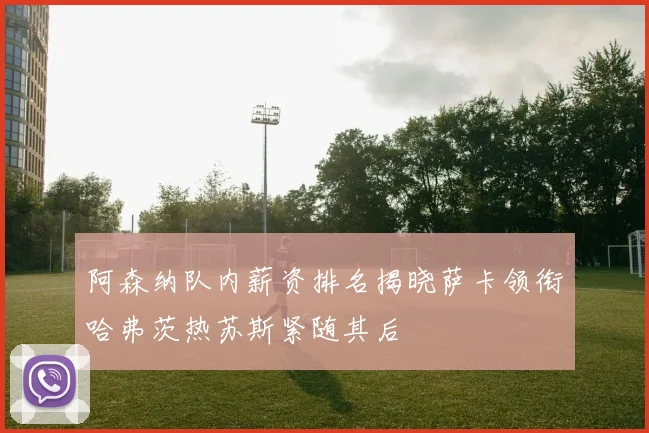 阿森纳队内薪资排名揭晓萨卡领衔哈弗茨热苏斯紧随其后